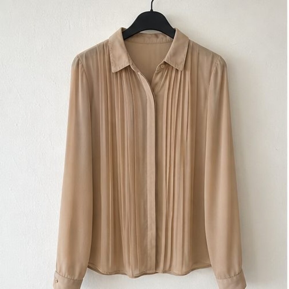 Camel Tunic Blouse